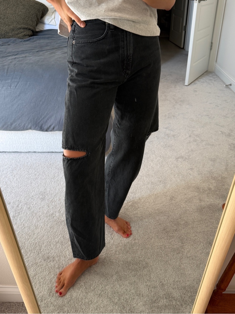 Agolde Sanna Slice Jeans